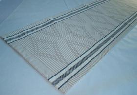 Passadeira Cozinha Trabalhado Algodão 0,47x1,44 - Marivic Bege