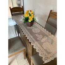 Passadeira de Mesa 6 Cadeiras Renda 0,55m x 1,80m