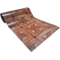 Passadeira Em Manta Vinilico Laminado 0,50X3,00m Amadeirado
