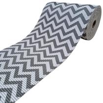 Passadeira Emborrachada Antiderrapante Chevron 43cm x 3m - Le Bianco