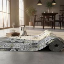 Passadeira Emborrachada Soft Antiderrapan Verde-Claro Patinh Passadeira Emborrachada Soft Antiderrapan Verde-Claro Patinh