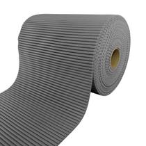 Passadeira Emborrachada Soft Antiderrapante Rolo Fechado com 15 Metros X 43cm 45cm Cinza Passadeira Emborrachada Soft Antiderrapante Rolo Fechado com 15 Metros X 43cm 45cm Cinza