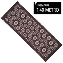 Passadeira Jacarta Edição Especial Marrom Café 47cm x 140cm