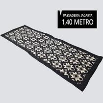 Passadeira Jacarta Edição Especial Preto 47cm x 140cm