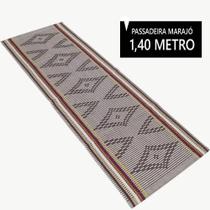 Passadeira Marajó Marrom Café 47cm x 140cm