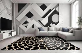 Passadeira Marbella Elite Cyclone Black Pompeia 060x120 cm - Antiderrapante, Lavável e Sofisticado Passadeira Marbella Elite Cyclone Black Pompeia 060x120 cm - Antiderrapante, Lavável e Sofisticado