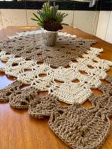 Passadeira ou trilho de mesa em crochê