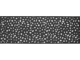 Passadeira para Cozinha Cleankasa 50cm x 1,2m Terrazzo Black Kapazi