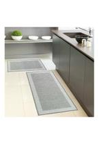 Passadeira para Cozinha Donna Laço Home 120x45 cm Jacquard