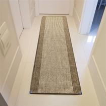 Passadeira Sisal Tapete Moderno 2,30x0,66 Base Antiderrapante