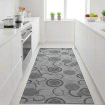 Passadeira Soft Decor Circulos Abstratos Cz Rolo 0,43x15,00m Vinil PVC