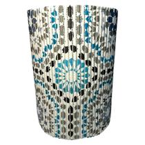 Passadeira Soft Prime Mandala Azul Glacial Des.500 43L x 1m Passadeira Soft Prime Mandala Azul Glacial Des.500 43L x 1m