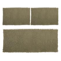 Passadeira Tapete Antiderrapante 50 X 100 cm Bolinha 2 Tapetes Banheiro Bolinha 38x58cm
