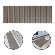 Passadeira Tapete Cozinha Antiderrapante Tropical Hexagonal Bege 43x130cm Banheiro Lavanderia Passadeira Tapete Cozinha Antiderrapante Tropical Hexagonal Bege 43x130cm Banheiro Lavanderia