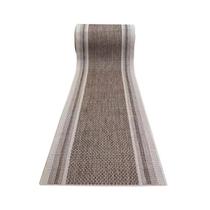 Passadeira Trilho 1,5M Sisal Geometrico Nature Moldura 150Cm Passadeira Trilho 1,5M Sisal Geometrico Nature Moldura 150Cm