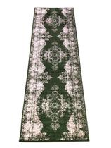 Passadeira Trilho 2,4M Vintage Reload Verde 80X240 Tp Persa