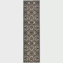 Passadeira Trilho 2,4M Zigler Cinza 66X240Cm Tpo Persa Belga