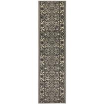 Passadeira Trilho 3M Zigler Cinza 66X300Cm Tipo Persa Belga Passadeira Trilho 3M Zigler Cinza 66X300Cm Tipo Persa Belga