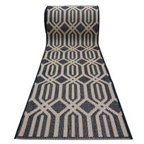 Passadeira Trilho 4,5M 450 Sisal Geometrico Nature Trancado