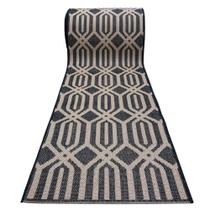 Passadeira Trilho 4,5M 450 Sisal Geometrico Nature Trancado Passadeira Trilho 4,5M 450 Sisal Geometrico Nature Trancado