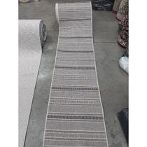Passadeira Trilho 4,5M Sisal Sem Pelo Nature Listrado 450 Cm