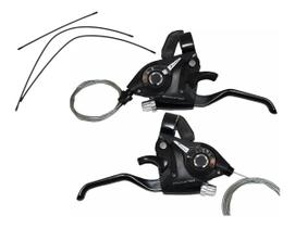 Passador 21 velocidades Alavanca de Freios, cabos e conduite