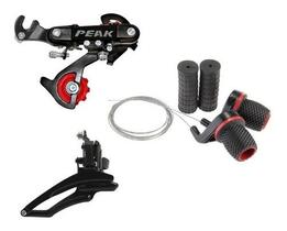 Passador + Câmbio Traseiro + Dianteiro Yamada 18 E 21 Marcha