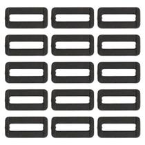 Passador de Alça Regulador Retangular Para Mochilas Bolsas Fita 35mm 100 Peças