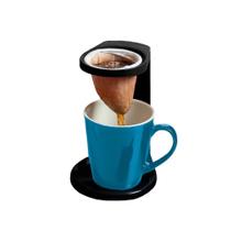 Passador De Café Com Caneca de Cerâmica Azul Claro- My Coffee - Ou