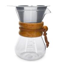 Passador de Café Vidro e  Filtro de Inox 350 ml
