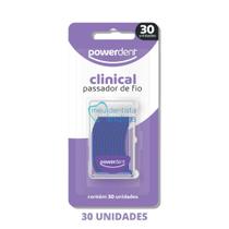 Passador de Fio Dental 30 unidades + Estojo Powerdent