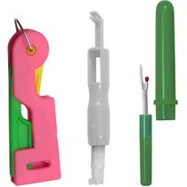 Passadores Passar Linha Abridor Casa Desmanchador Costura.