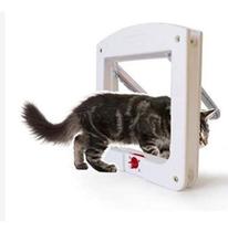 Passagem Porta Pet Portinha Para Gato Ou Cão Com 4 Em 1 - oem