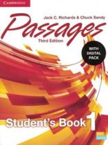 Passages 1 - Student's Book With Digital Pack - Third Edition - Cambridge University Press - ELT