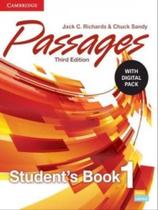 Passages 1 - student's book with digital pack - third edition