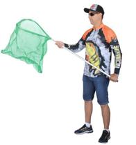 Passagua Pesca Feito Aluminio Pega Peixe Tela Fina 1,17 M Passagua Pesca Feito Aluminio Pega Peixe Tela Fina 1,17 M