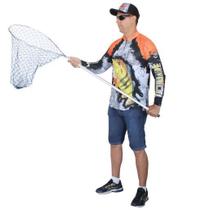 Passagua Pesca Para Pegar Peixe Em Aluminio Tela Larga 1,53M Passagua Pesca Para Pegar Peixe Em Aluminio Tela Larga 1,53M