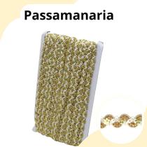 Passamanaria Bege Natural - Fita Galão - Rolo C/20 Metros - 49 Nybc Passamanaria Bege Natural - Fita Galão - Rolo C/20 Metros - 49 Nybc