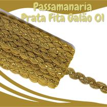 Passamanaria Dourada - Fita Galão - Rolo C/20 Metros - 01 Nybc Passamanaria Dourada - Fita Galão - Rolo C/20 Metros - 01 Nybc