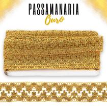 Passamanaria Dourada - Fita Galão - Rolo C/20 Metros - 33 Nybc Passamanaria Dourada - Fita Galão - Rolo C/20 Metros - 33 Nybc