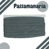 Passamanaria - Fita Galão - Rolo C/ 20 Metros Cinza Escuro - Nº: 307 - 91 - Nybc Passamanaria - Fita Galão - Rolo C/ 20 Metros Cinza Escuro - Nº: 307 - 91 - Nybc