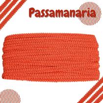 Passamanaria - Fita Galão - Rolo C/ 20 Metros Laranja Neon - Nº: 01 - 91 - Nybc Passamanaria - Fita Galão - Rolo C/ 20 Metros Laranja Neon - Nº: 01 - 91 - Nybc