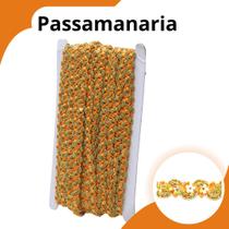 Passamanaria Laranja - Fita Galão - Rolo C/20 Metros - 49 Nybc Passamanaria Laranja - Fita Galão - Rolo C/20 Metros - 49 Nybc