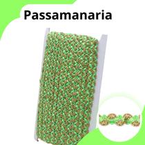 Passamanaria Verde Folha - Fita Galão - Rolo C/20 Metros - 49 Nybc Passamanaria Verde Folha - Fita Galão - Rolo C/20 Metros - 49 Nybc