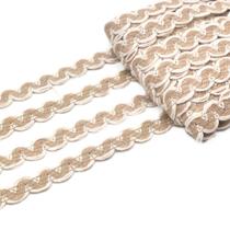 Passamanaria Zig Zag Juta 2 cm - 10 Metros Passamanaria Zig Zag Juta 2 cm - 10 Metros