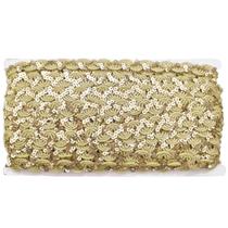 Passanamaria Metalizada Ouro 10mm com 20 Metros - Arco-Íris