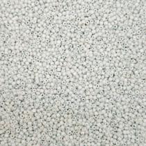 Passante Redondo Vidro Branco Perolado 12/0 1,9mm 8000pçs 200g