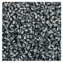 Passante Vidrilho 2mm Tubo Preto Metálico 8000pçs 100g Arte