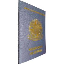Passaporte da Leitura da República Federativa do Livro - Preto - Pé da Letra