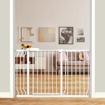 Passarela ajustável Baby Gate Thasamm Metal 48-53"